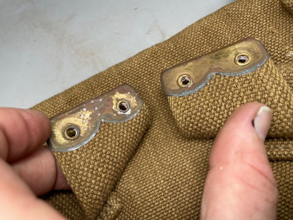 1908 Pattern Webbing Small Pack - Original WW1 Indian Army Issue