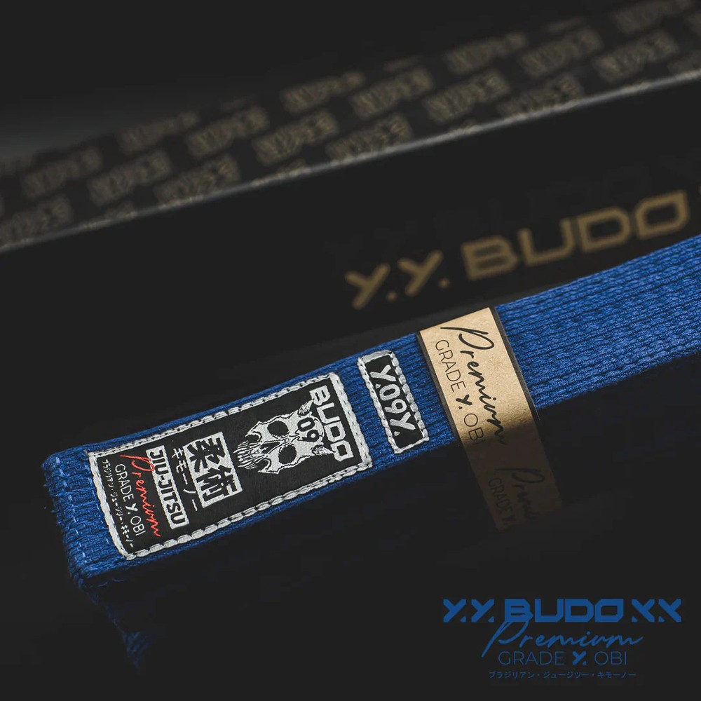 Budo Premium Jiu-Jitsu Belt Blue