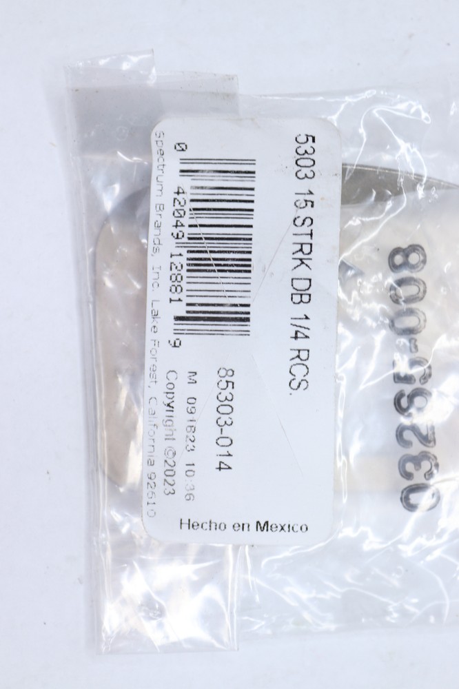 Deadbolt Strike Full Lip 85303-014