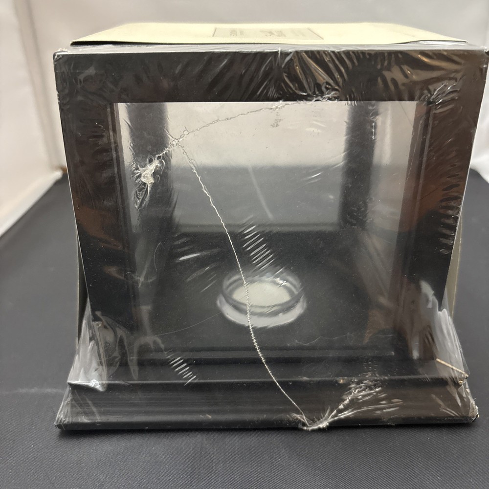 SonomaBaseball Display Case 3.75" X 3.75" X 3.75" Solid Black Frame New Sealed