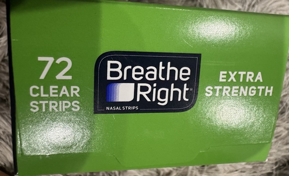 Breathe Right Extra Strength Nasal Strips, Clear - 72 Count