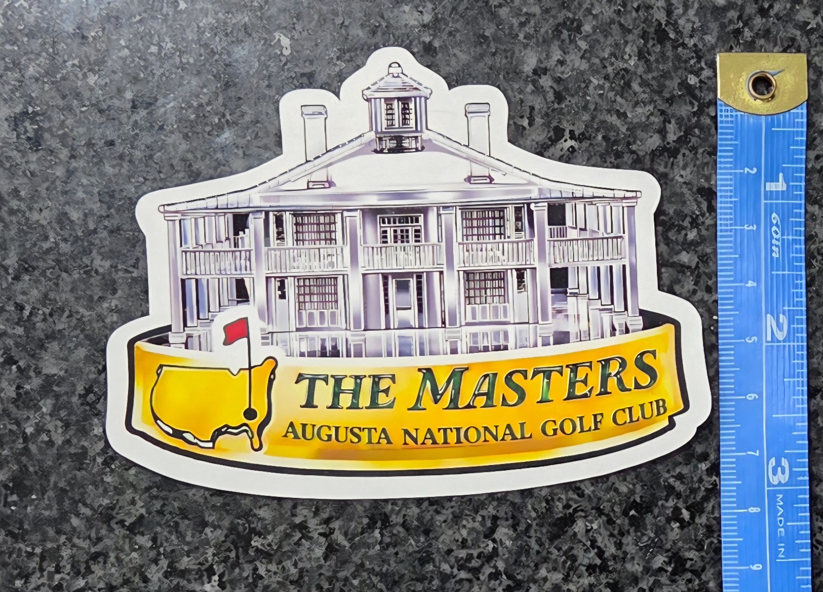 The Masters Tournament Golf Trophy Decal Vinyl Sticker Water Resistant UV Lamin
