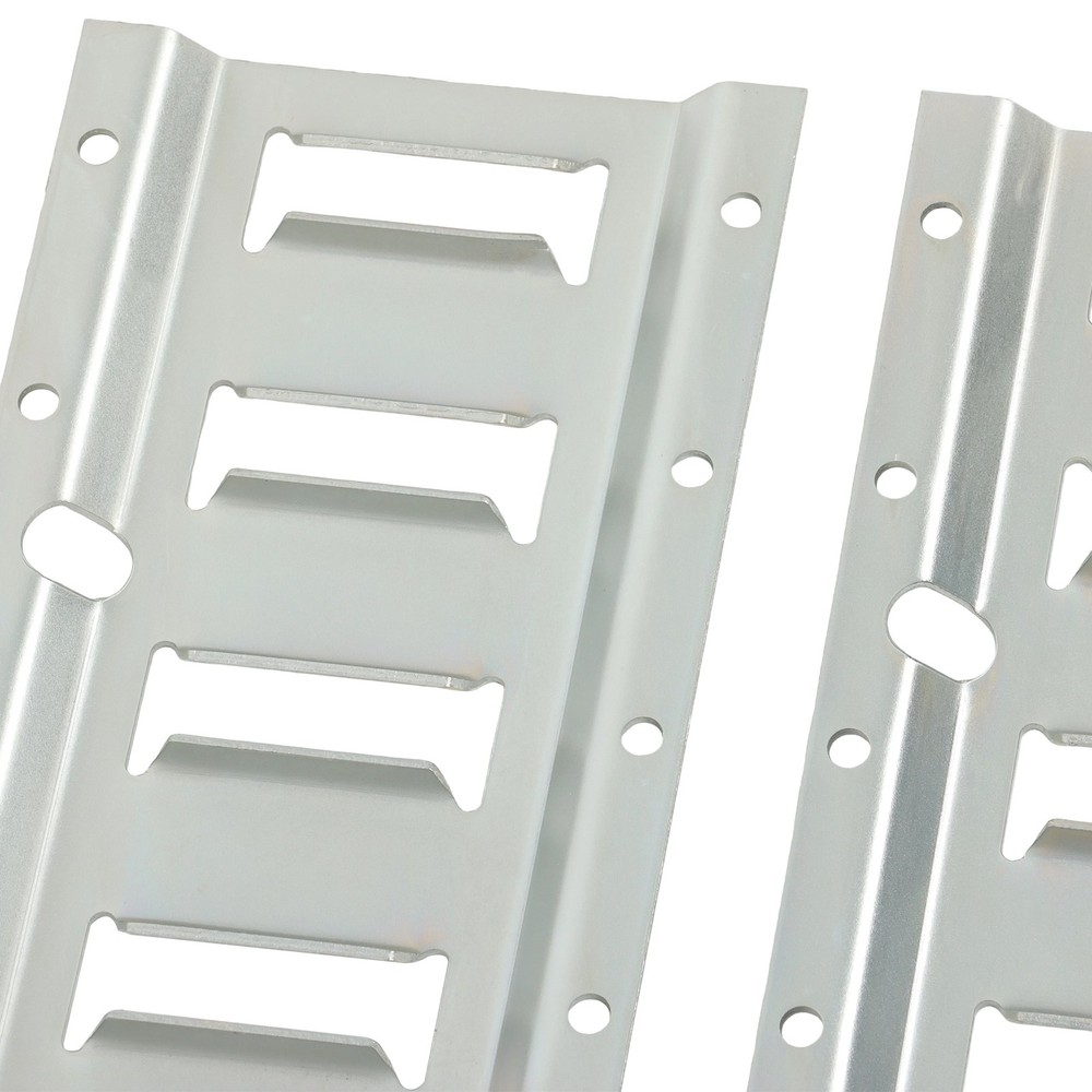 Labwork E Track Tie Down Rail Kit 8× 2' E-Track Bar Rails For Garages