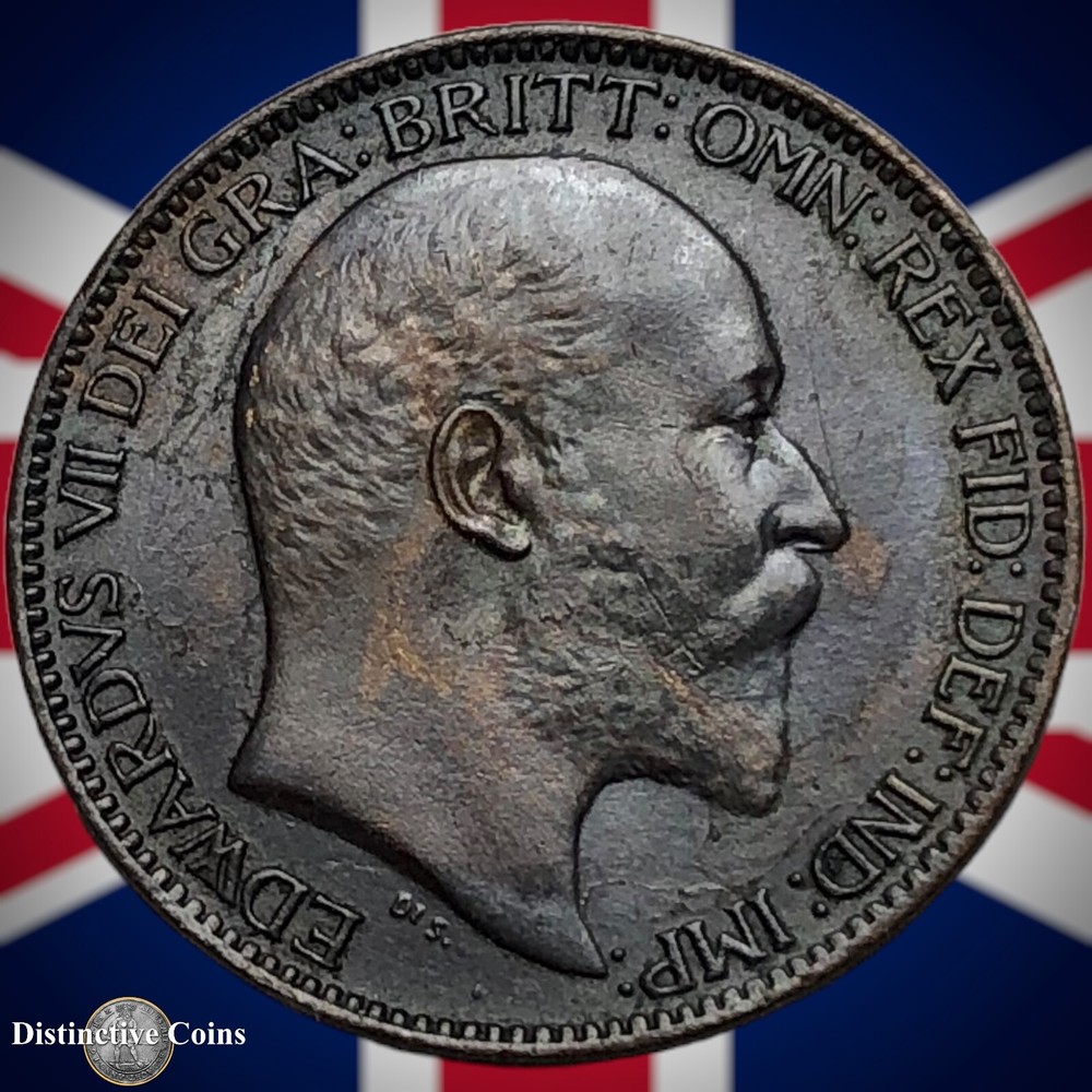 Great Britain 1909 Farthing 1/4d GB4630