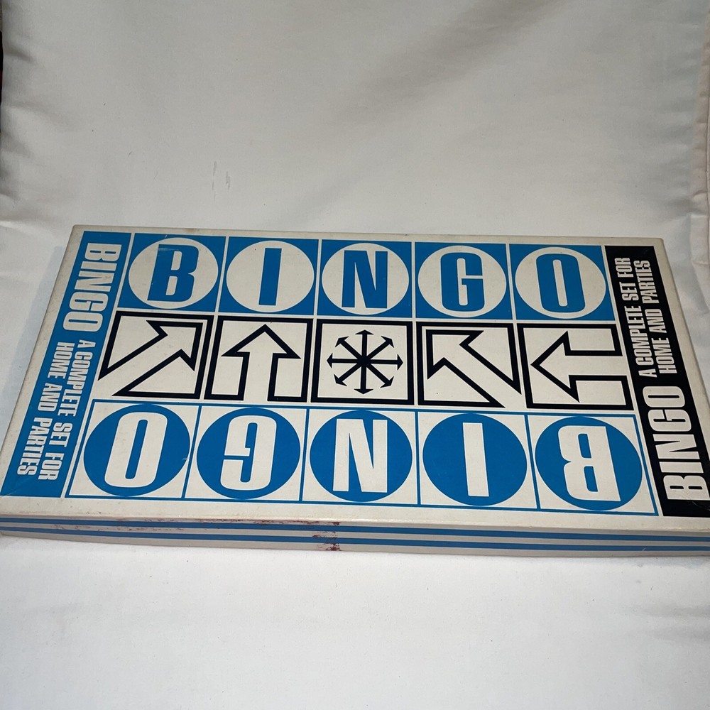 VINTAGE BINGO GAME - 1967 Saalfield Nice