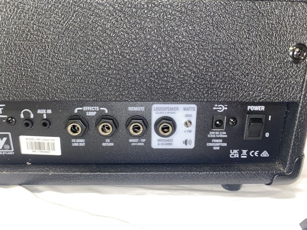 Laney Ironheart Foundry 60W Solid State Guitar Amp Head