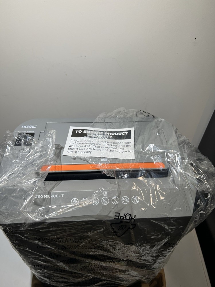 ROYAL SG-110 MICRO CUT SHREDDER-OPEN BOX