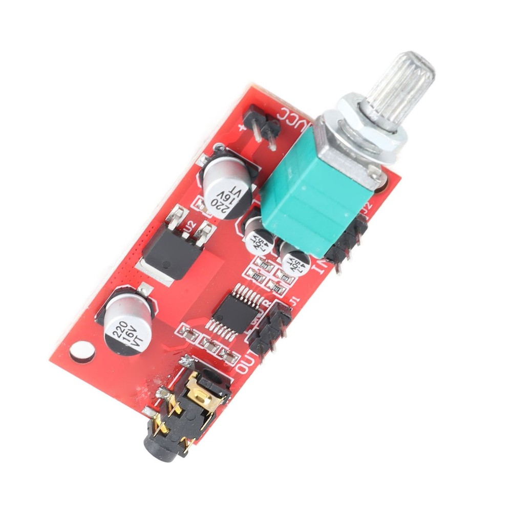Headphone Amplifier Module 3.5mm Interface Earphone Preamplifier Board DC 3‑12V