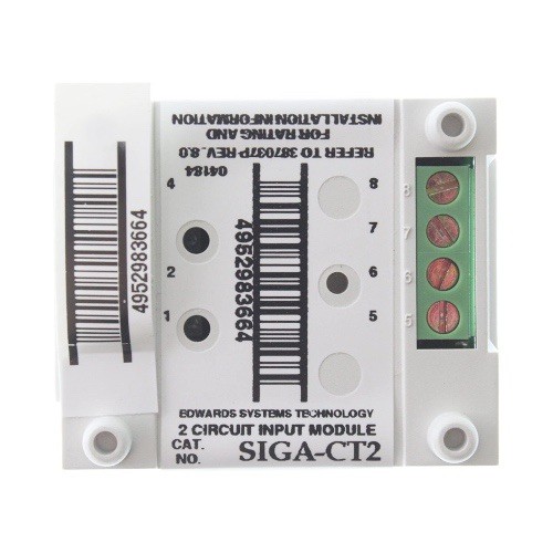 Edwards EST SIGA-CT2 Dual Input Module (MODULE AND RESISTOR ONLY)