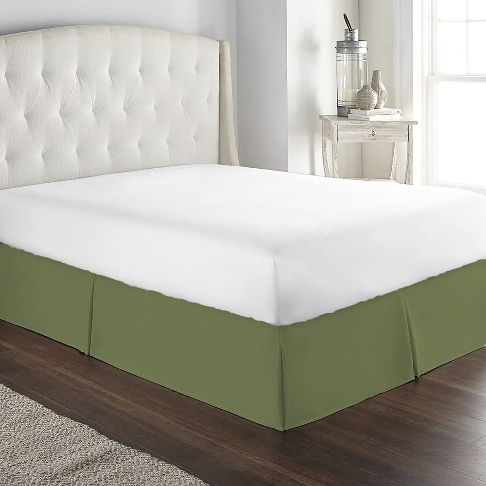 Soft Bedding 1000 - 1200 Thread Count 100% Cotton Moss Solid Select Item