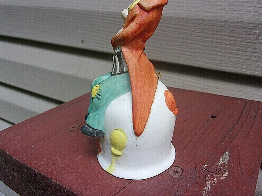 Clown with Bunny Rabbit Bell