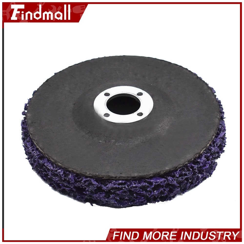 30 Pack 4" Poly Strip Disc Wheel Paint Rust Removal Clean For Angle Grinder