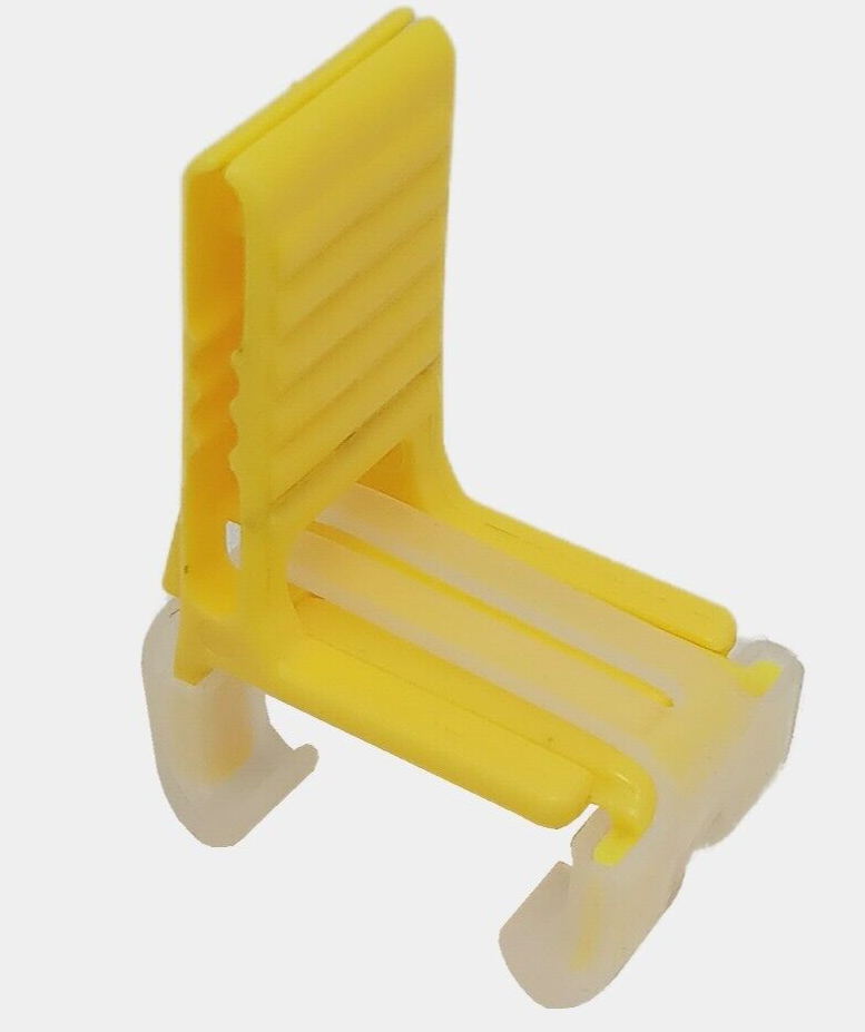 2 pcs Autoclavable Universal Digital Sensor Holder Posterior Bite Block Yellow