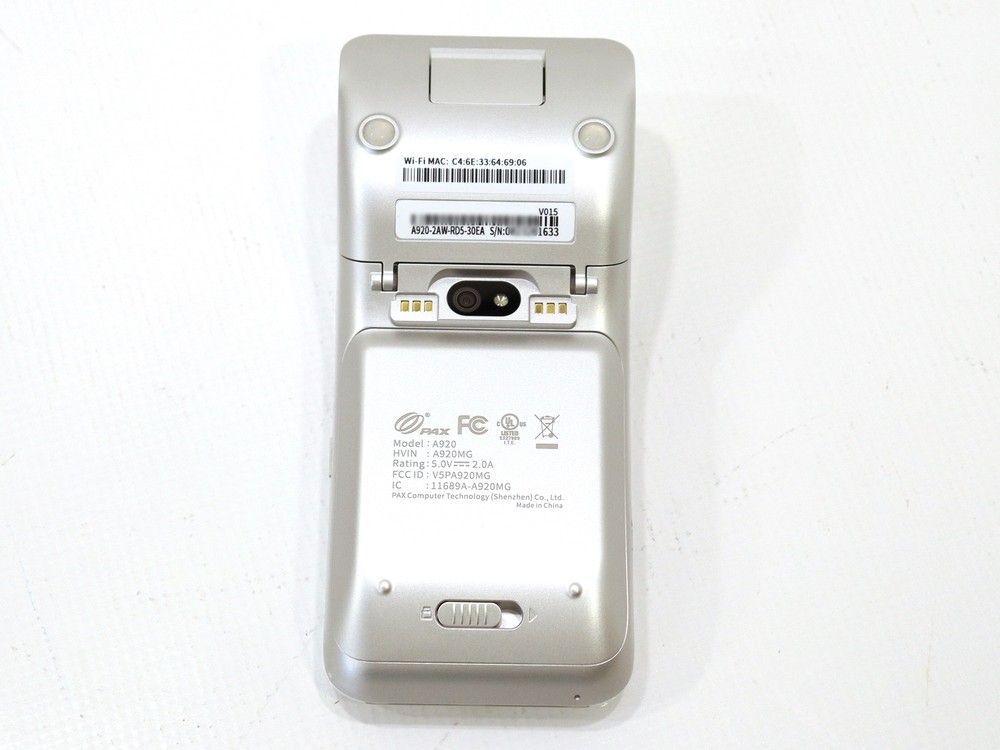 PAX A920 5" Touchscreen Smart Mobile Payment Terminal