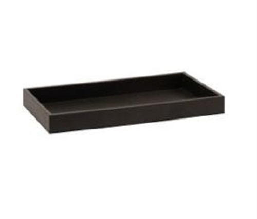 Insert Trays 5 Black Plastic Display Storage 14 ¾" x 8 x 1 ½" Stackable