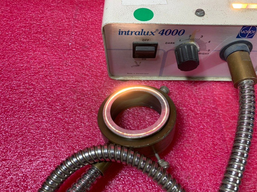 Volpi Intralux 4000 Fiber Optic Light Source for Microscope