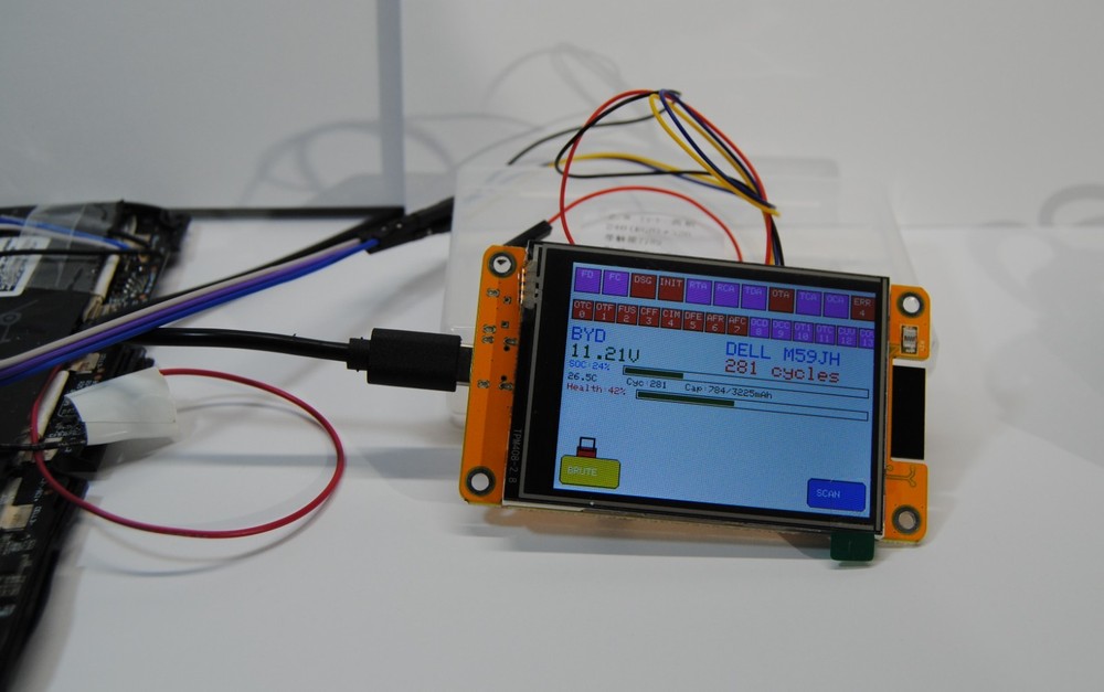 BHR Smart Battery Diagnostic Tool – ESP32 Powered | Unseal & Reset