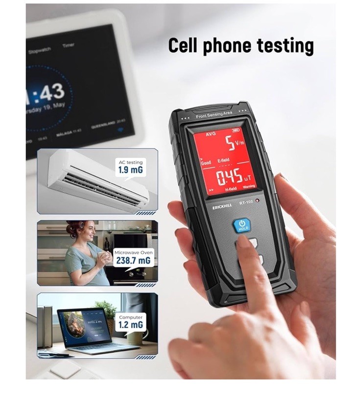 Erickhill EMF Tester RT-100 New