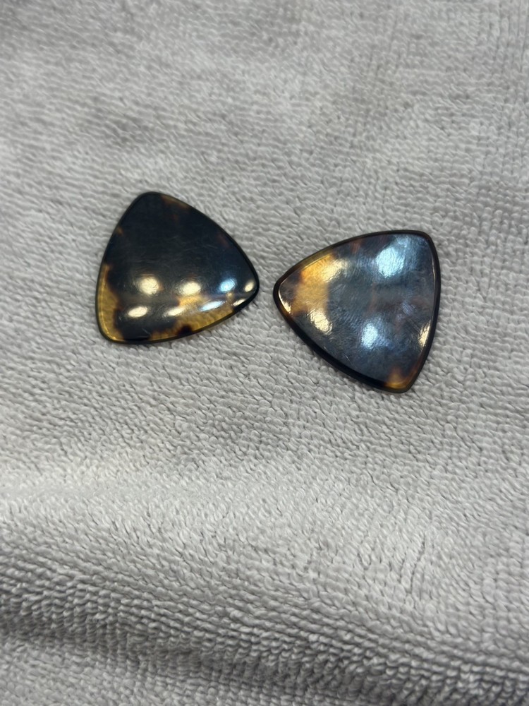 Authentic Shell Guitar Picks - These Are Handmade Custom Picks