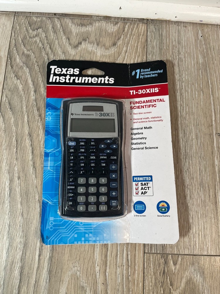 TI-30XIIS TEXAS INSTRUMENTS SCIENTIFIC CALCULATOR FEATURING 2 LINE DISPLAY, SUIT