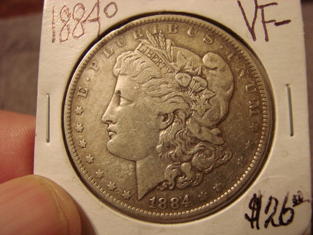 1884-O $1 Morgan Silver Dollar A+