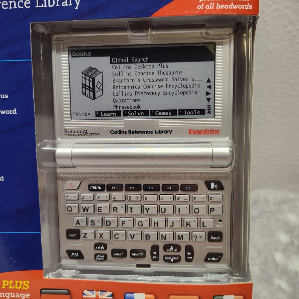 Franklin Dmq-2100 Collins Speaking Reference Library Word Pronunciation Device