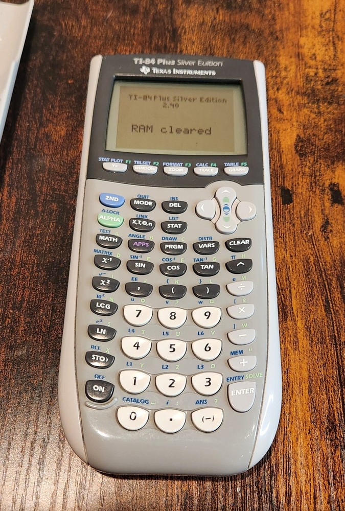 Texas Instruments TI-84 Plus “Silver Edition” Calculator