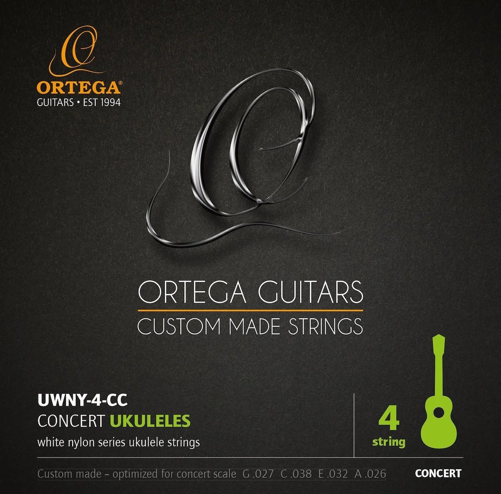Ortega Guitars ECLIPSE-CC4 Eclipse Series Concert Ukulele All Solid , Walnut ...