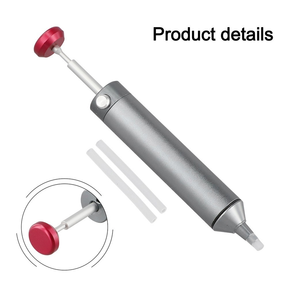 Silicone Nozzle Desoldering Pump 2PCS for Effective Soldering Solutions