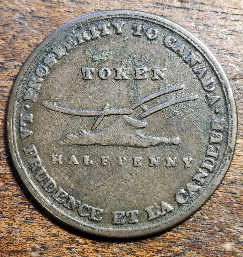 Canada Leslie &Sons Half Penny Token 0404