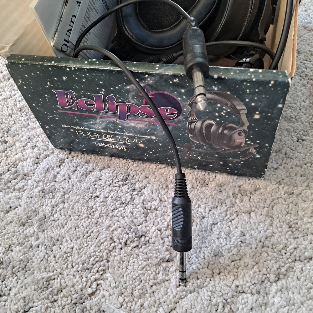 Eclipse Flightcom Headset Working, Read