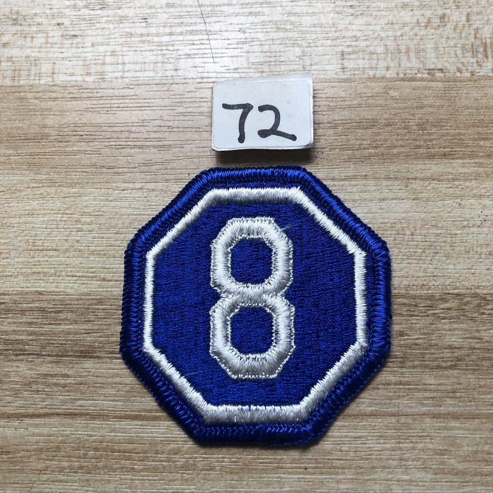 8th Corps US Army Patch, WW2