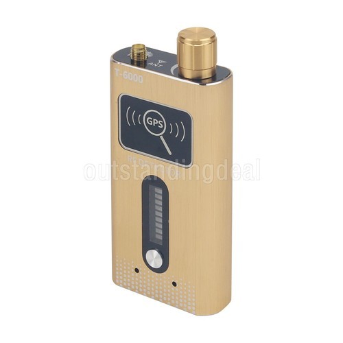 Powerful GPS Detector Wireless Camera Finder Bug Detector GPS Tracker Gold New