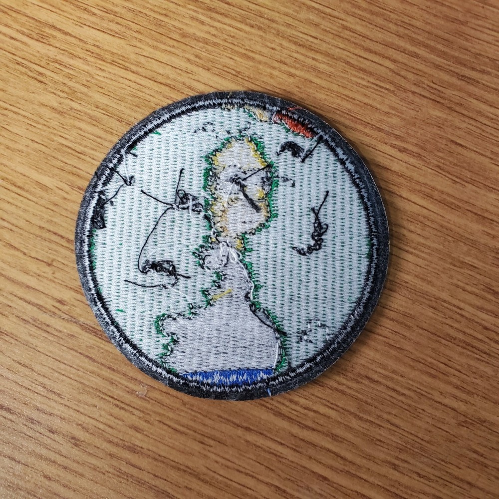 The Simpsons Homer Simpson Patch 2 3/4 inch