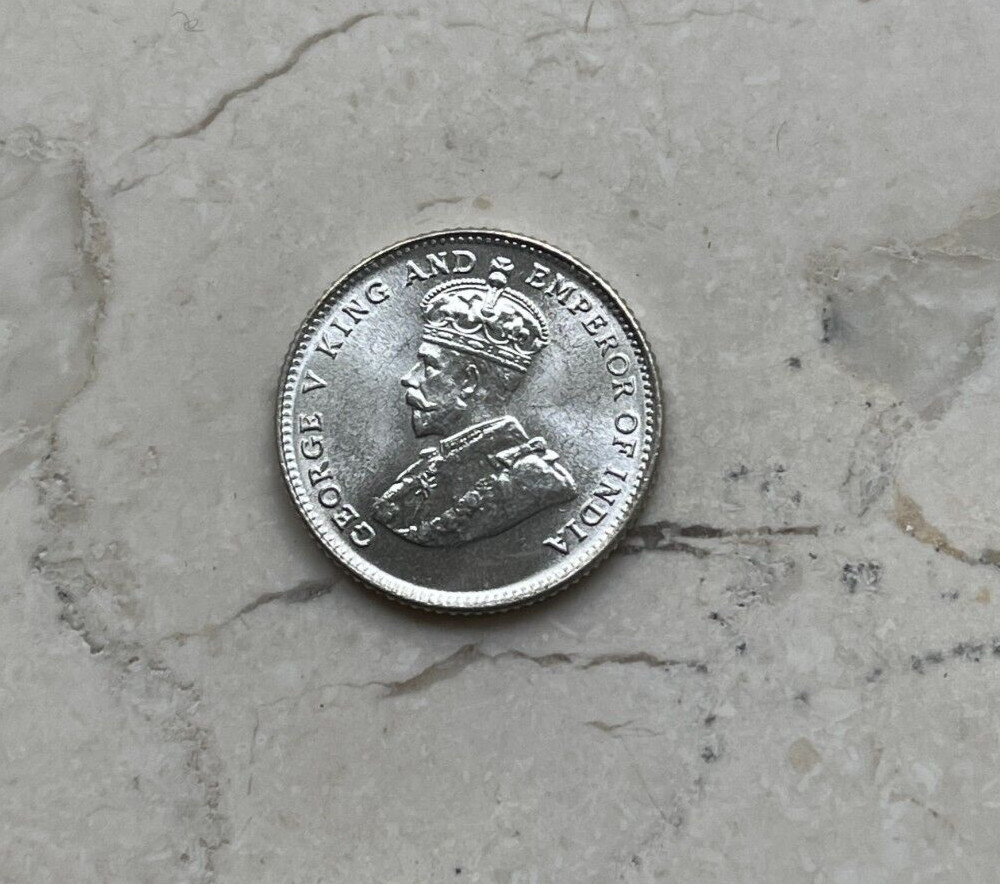 1927 Straits Settlements 10 Cents