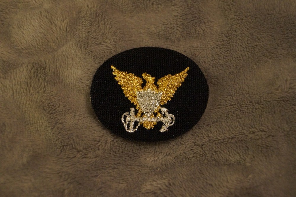 US Coast Guard Officer Embroidered Cap Military Patch