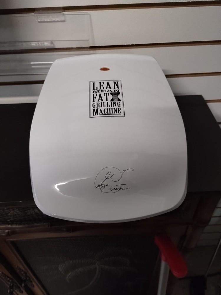 1995 George Foreman Lean Mean Grilling Machine White New