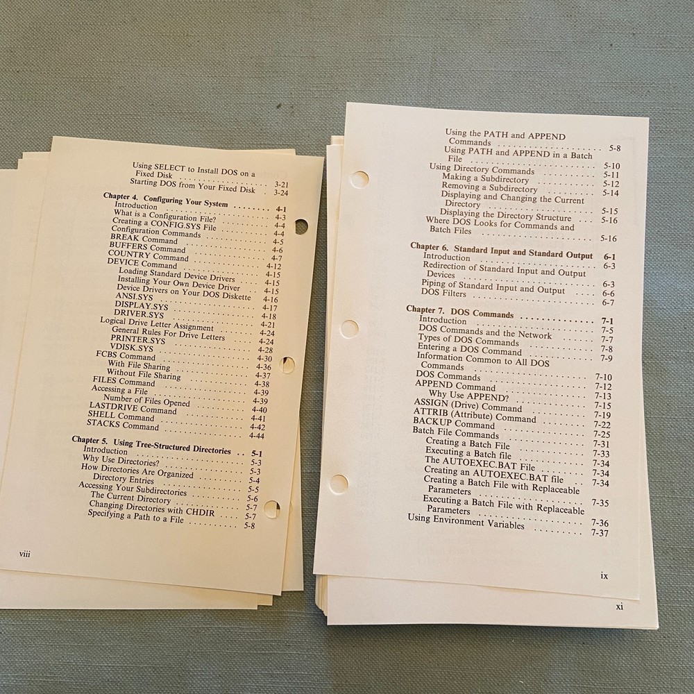 IBM Disk Operating System Version 3.30 Reference 1st Ed. 1987 Programming Family