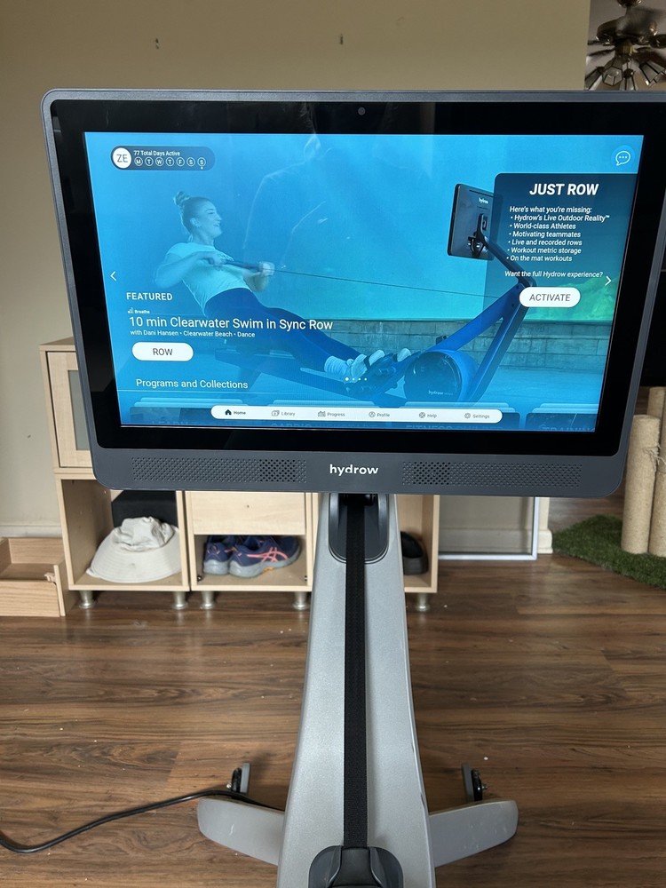 Hydrow Rowing Machine Gently Used Excellent Working Condition