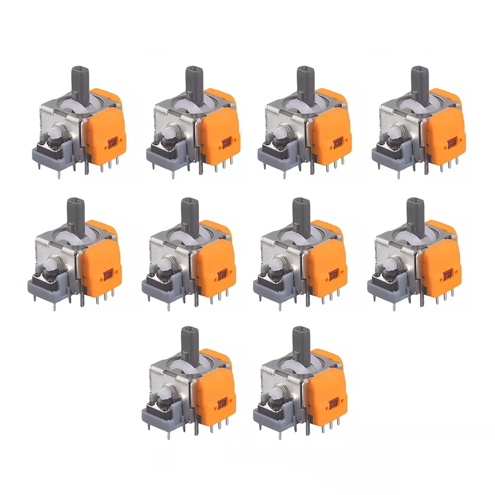 10Pcs New 3D Hall Effect Joystick Module For PS5 Dualsense Controller Accessory