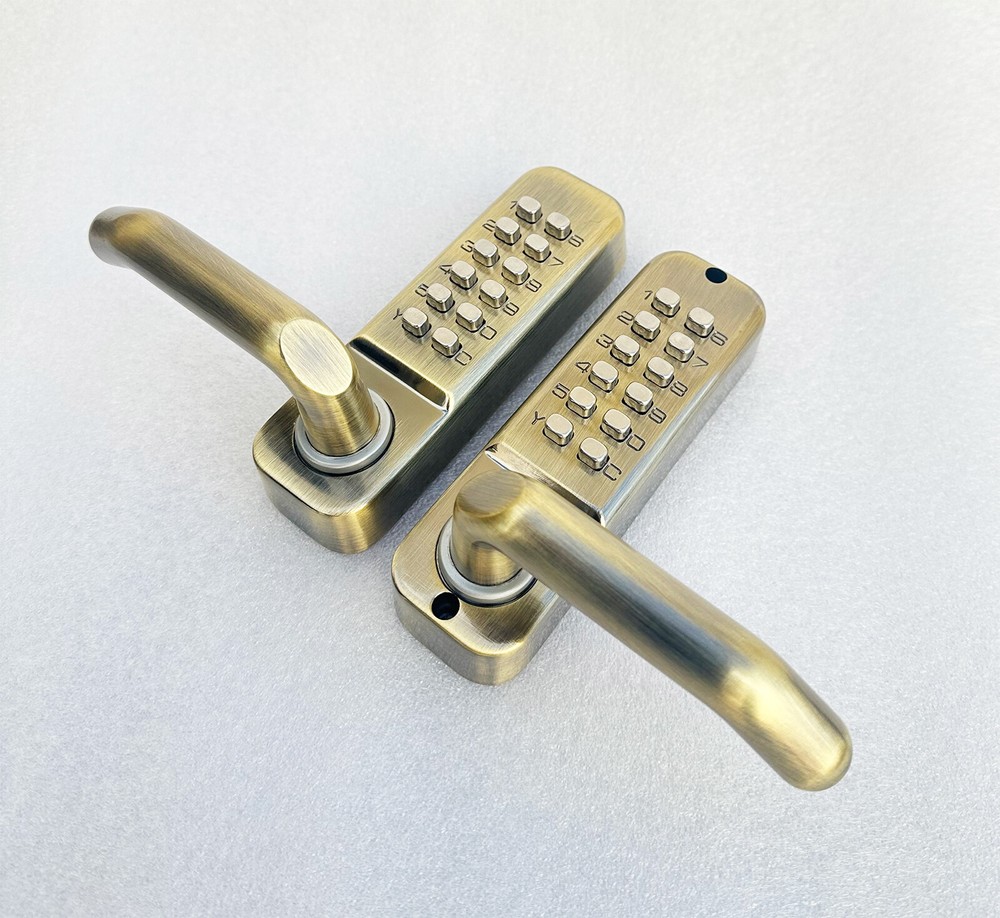 Keyless Double Side Entry Gate Door Lock Mechanical Code Combination Fence Lock