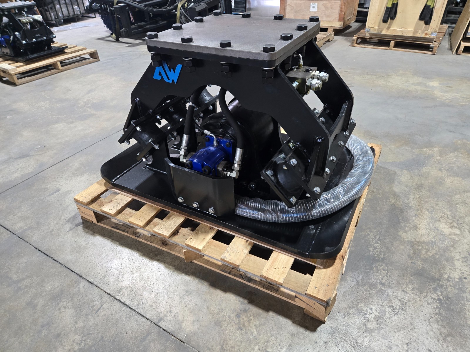 Excavator Compactor Plate - Excavators up to 25 tons - 36″ x 53″ Plate