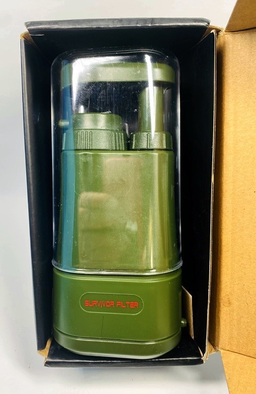 Survivor Filter PRO-LE Hand Pump Camping Water Filtration System
