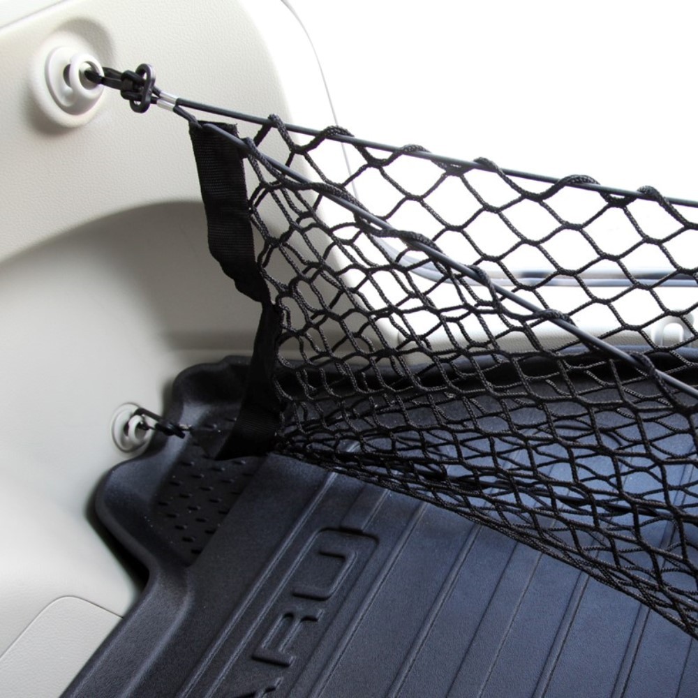 Double Layer Rear Trunk Cargo Net Elastic Mesh Organizer fit 41-49 inch width