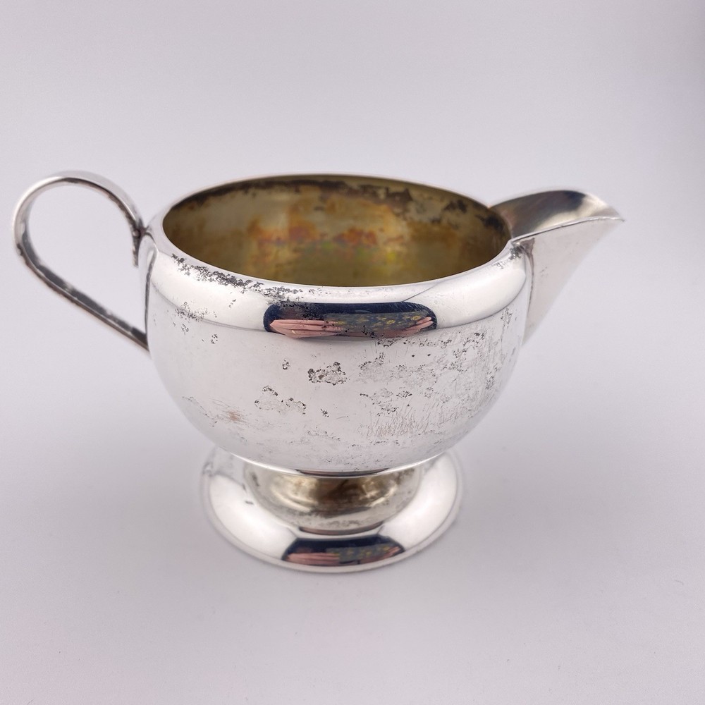 Vintage B.M.C. Silver Plate Creamer