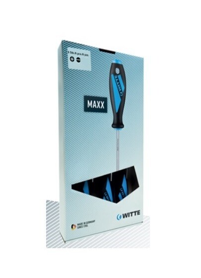 WITTE MAXX Professional screwdriver set - 6 Pieces, Slotted and Phillips