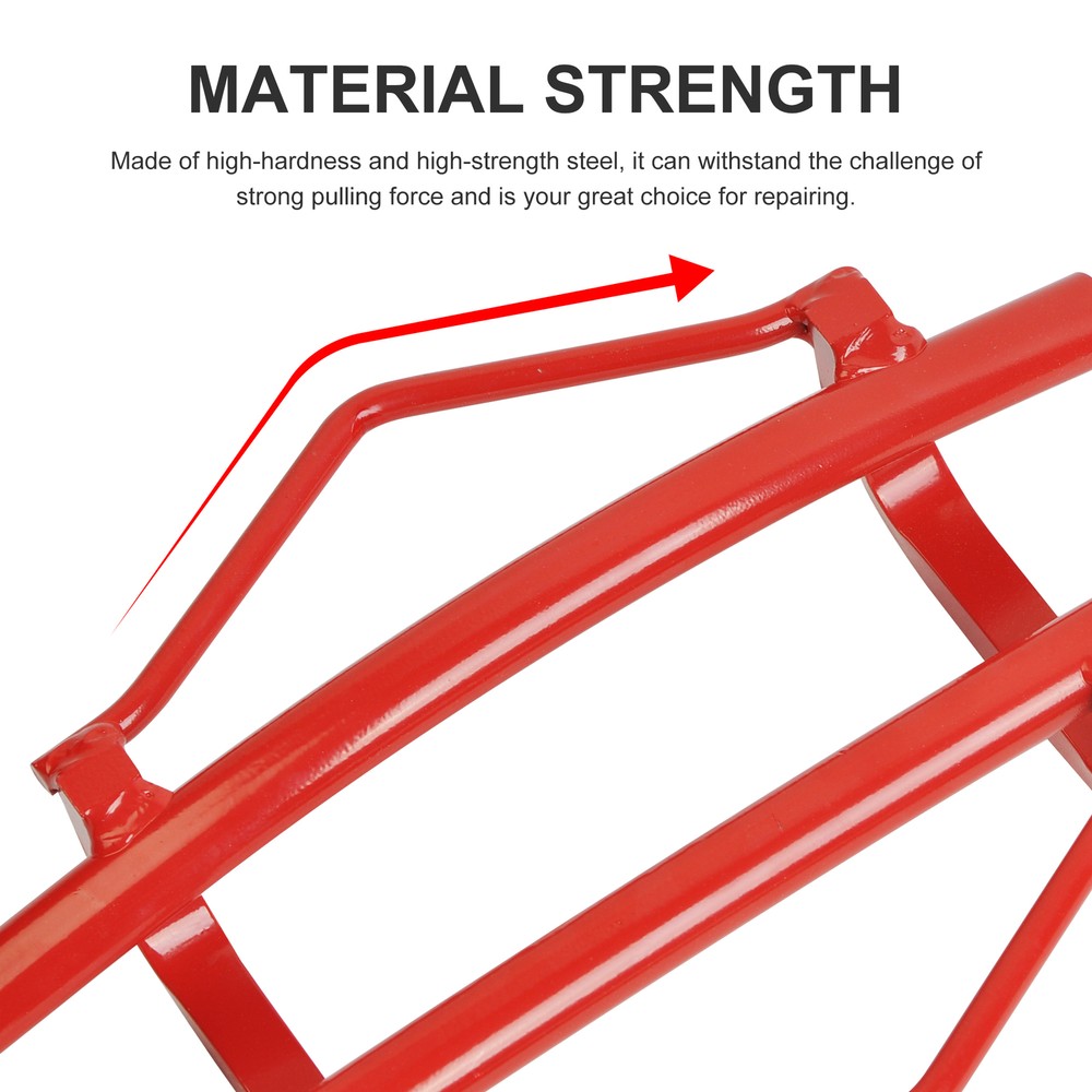 Pair Quarter Puller Powder Coated Quarter Panel Puller Dent Repair Kit Universal