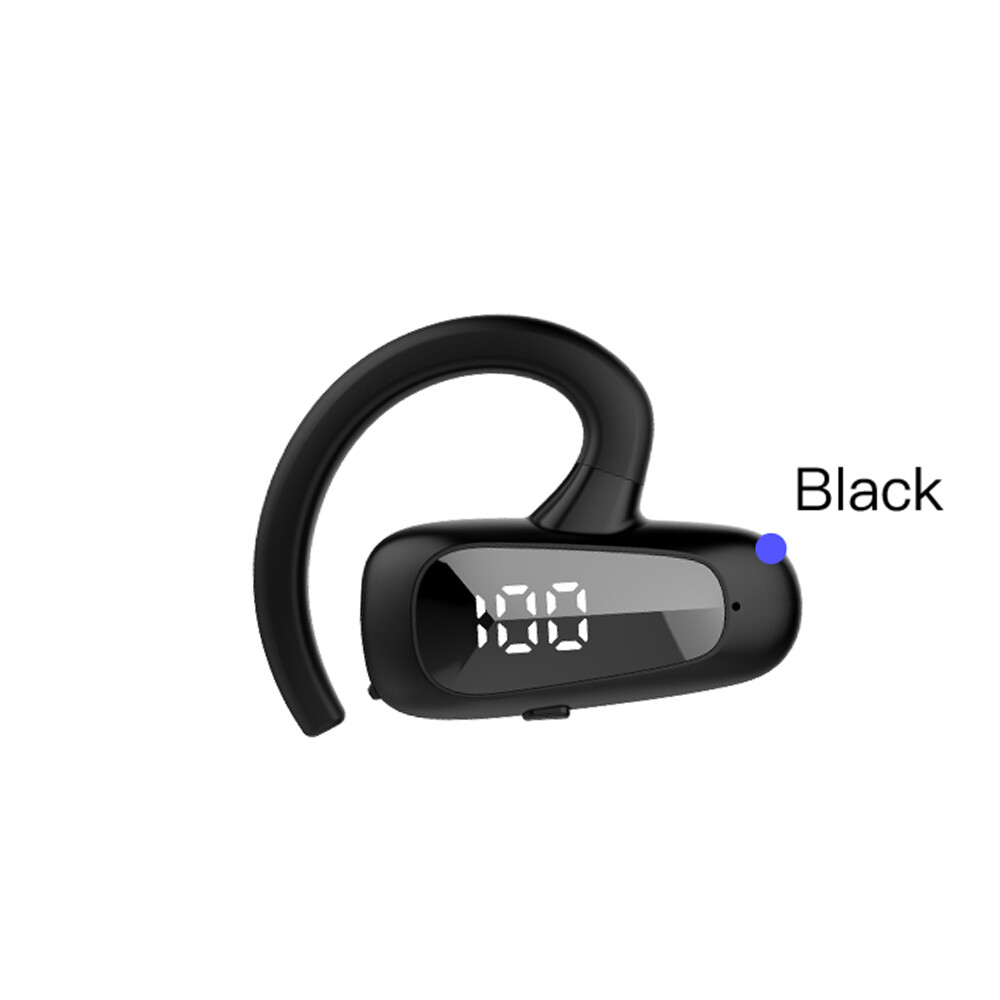 Bone Conduction Headphone Bluetooth Call Earbuds Headset for Android iOS Laptops