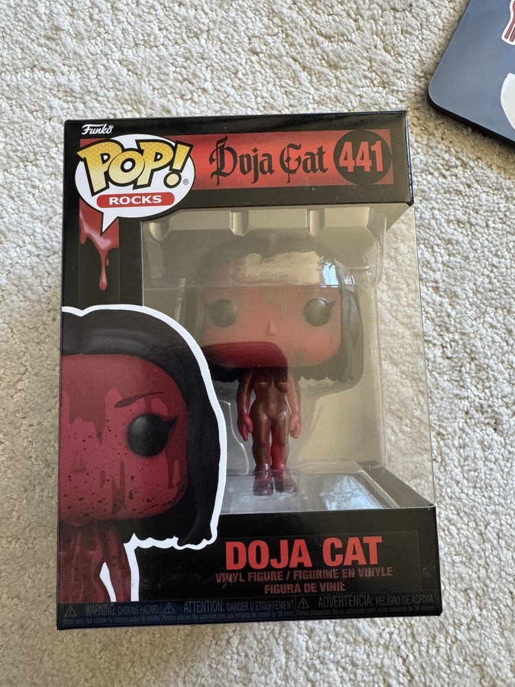 Funko POP! Rocks - Doja Cat Scarlet Figure #441 W/ Protector