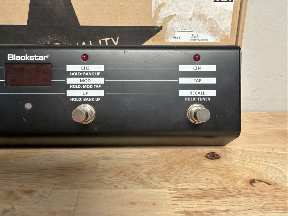 BLACKSTAR FS-10 FOOTSWITCH Mutli-function Foot controller